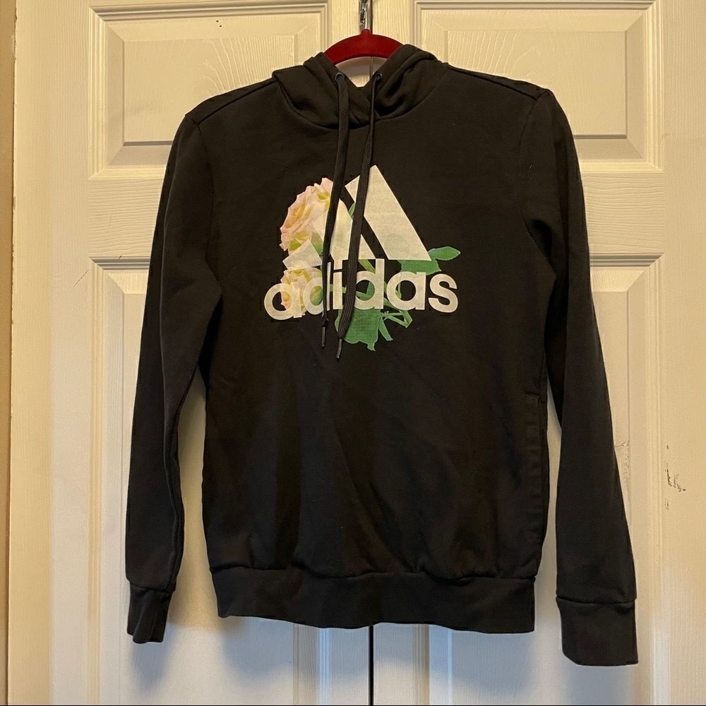 Adidas Rose Logo Hoodie 
